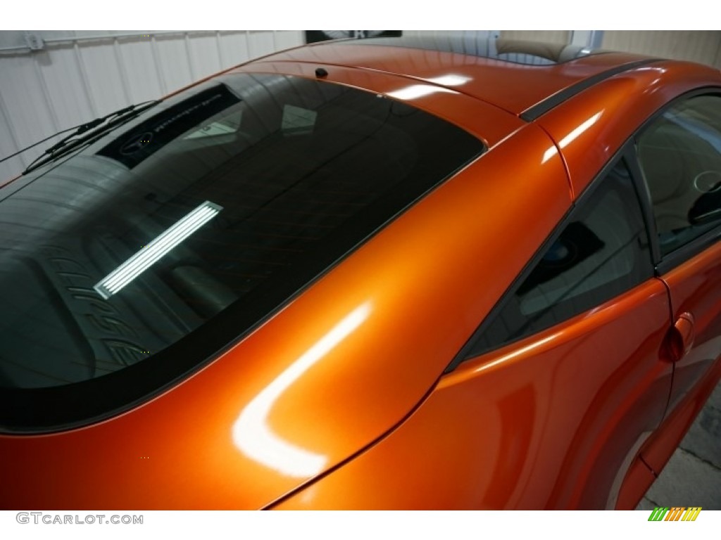 2007 Eclipse SE Coupe - Sunset Pearlescent / Dark Charcoal photo #75