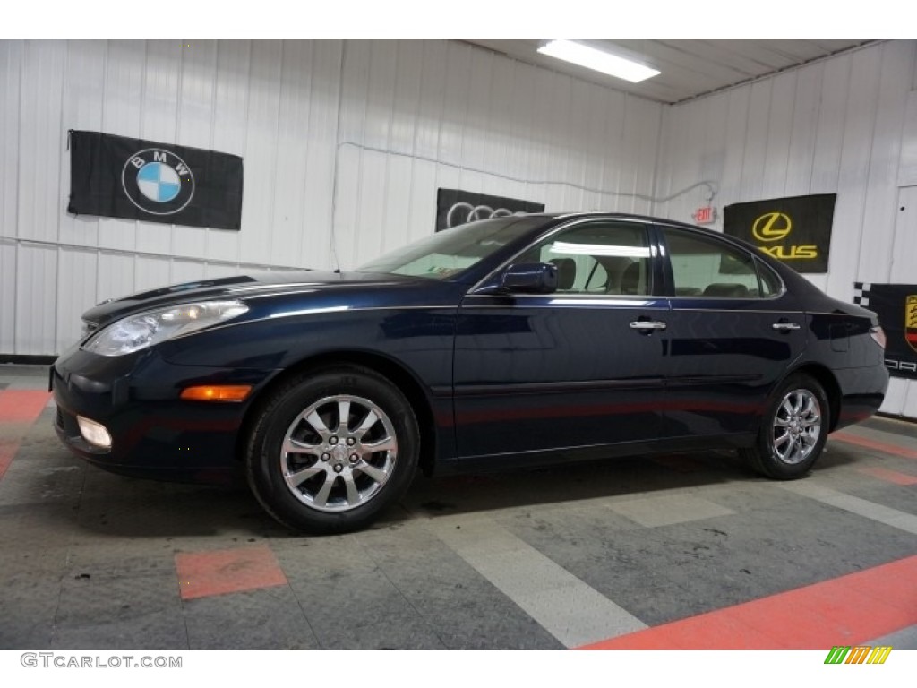 2003 ES 300 - Blue Onyx Pearl / Ivory photo #2