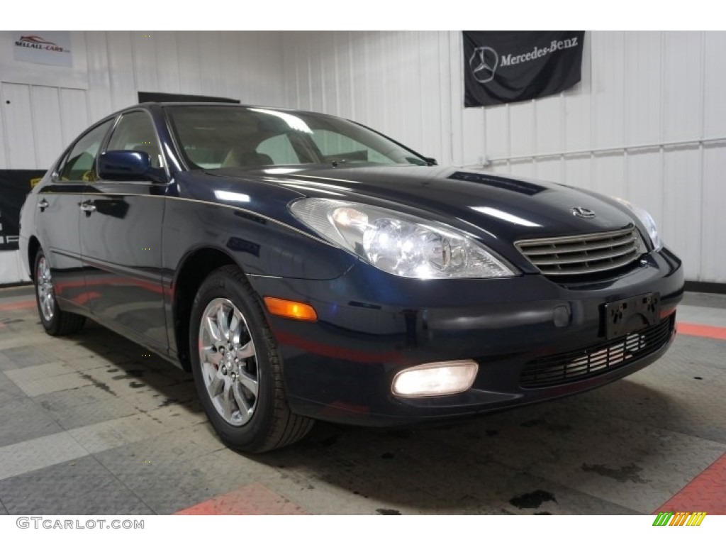 2003 ES 300 - Blue Onyx Pearl / Ivory photo #5