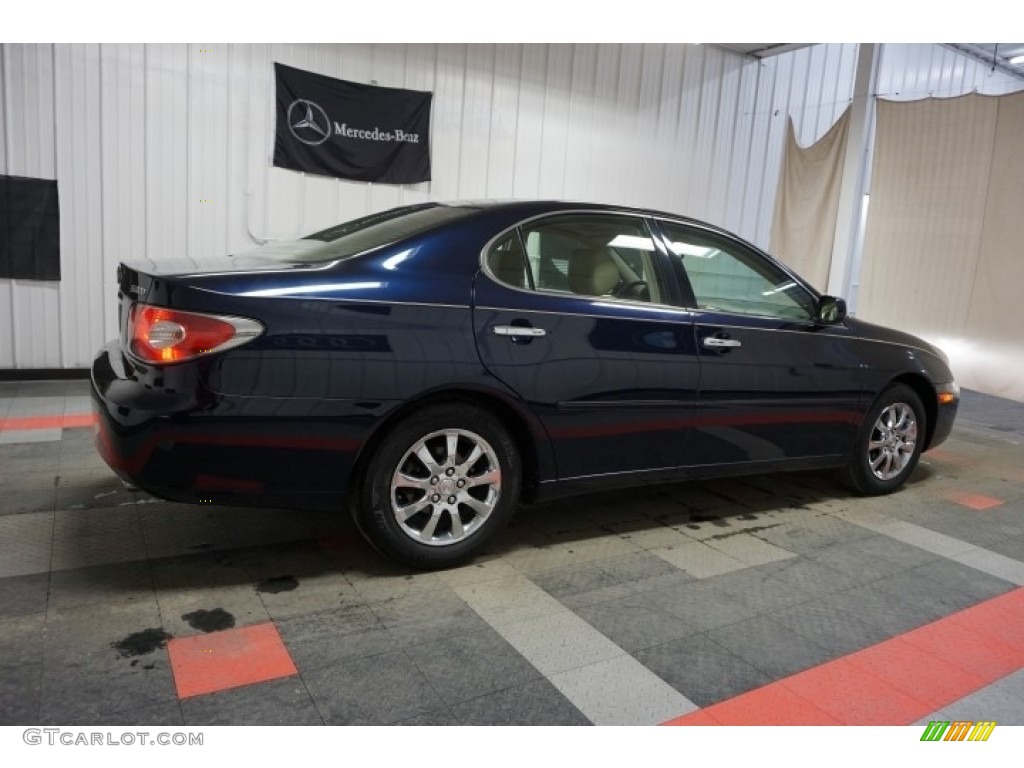 2003 ES 300 - Blue Onyx Pearl / Ivory photo #7