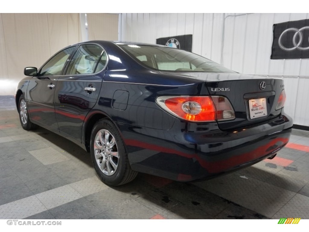 2003 ES 300 - Blue Onyx Pearl / Ivory photo #10