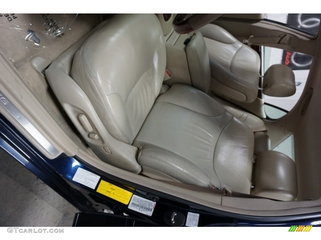 2003 ES 300 - Blue Onyx Pearl / Ivory photo #24