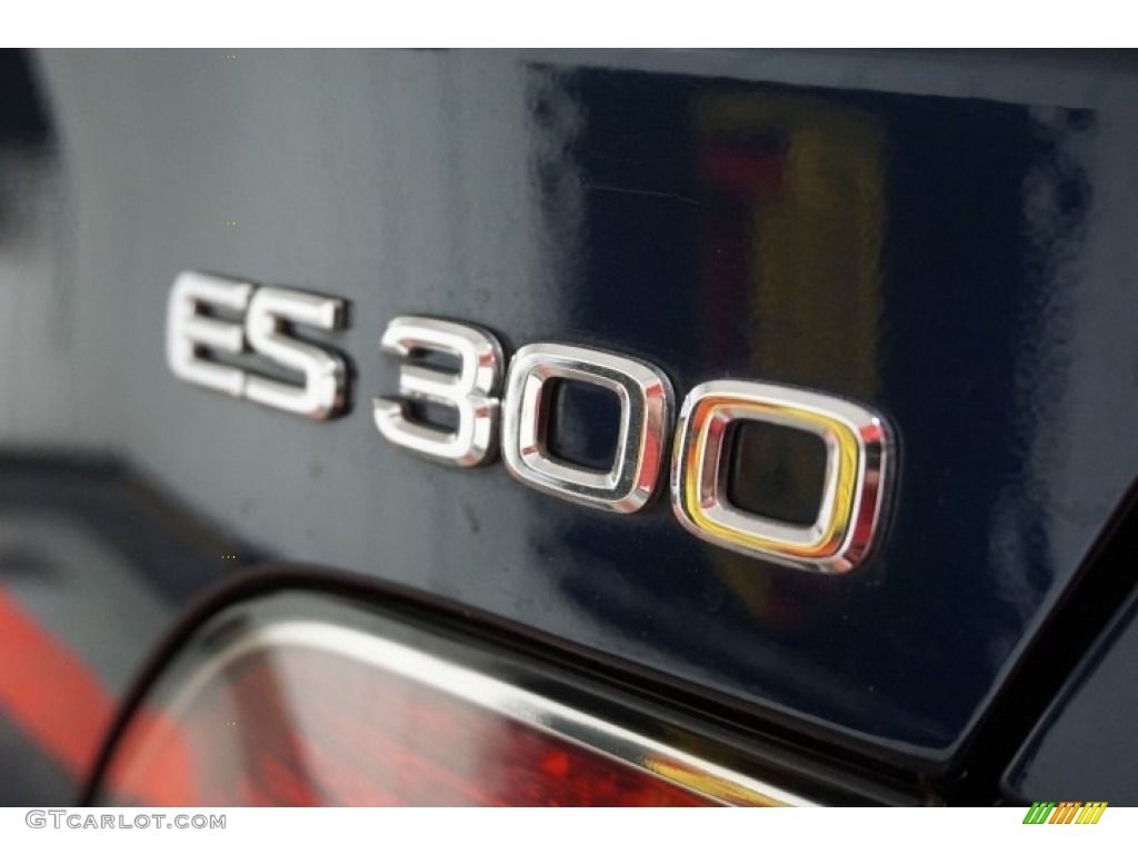 2003 ES 300 - Blue Onyx Pearl / Ivory photo #89