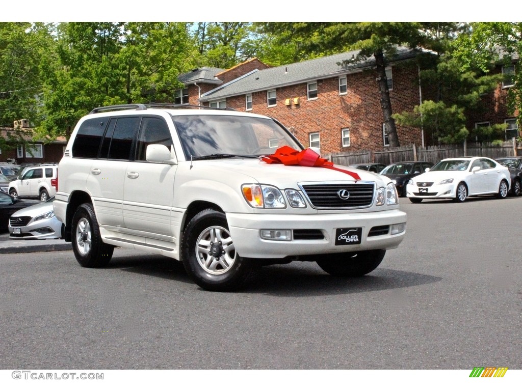 1999 LX 470 - Golden Pearl / Ivory photo #1