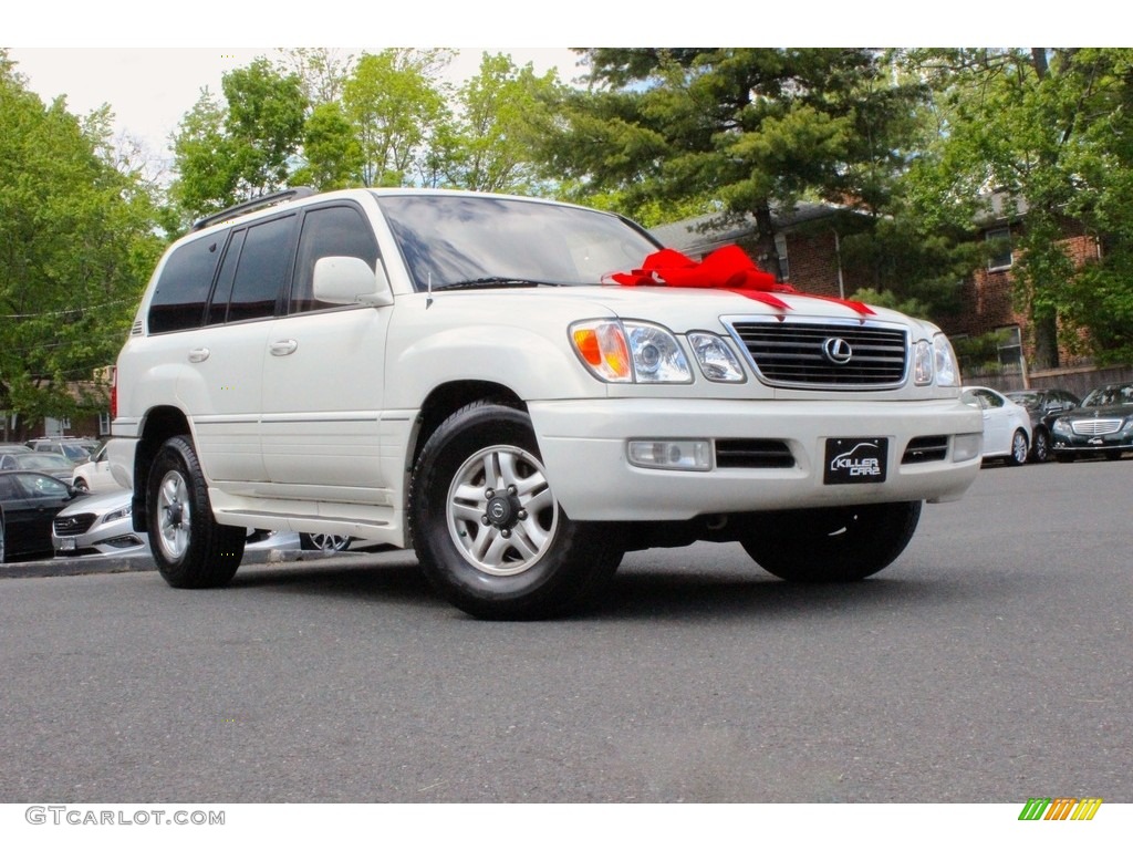 1999 LX 470 - Golden Pearl / Ivory photo #4