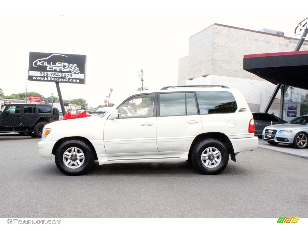 1999 LX 470 - Golden Pearl / Ivory photo #5