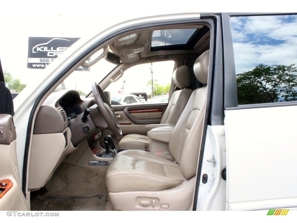 1999 LX 470 - Golden Pearl / Ivory photo #18