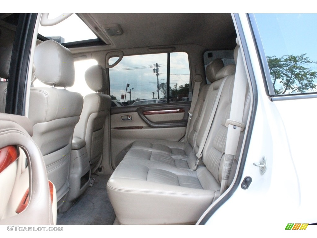 1999 LX 470 - Golden Pearl / Ivory photo #24