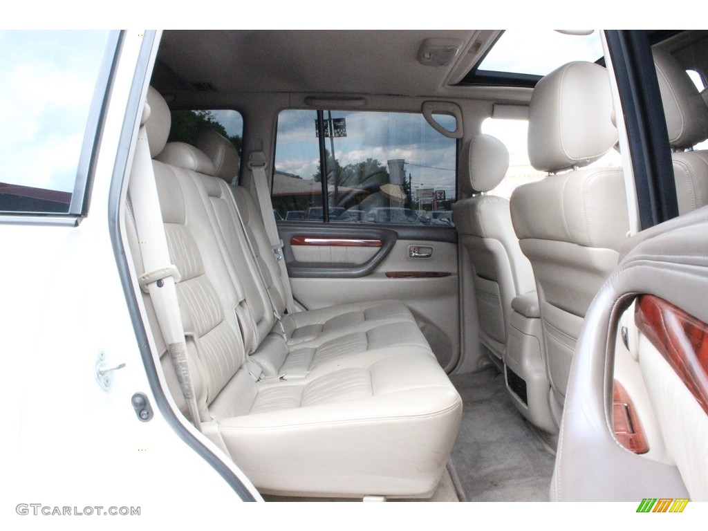 1999 LX 470 - Golden Pearl / Ivory photo #28