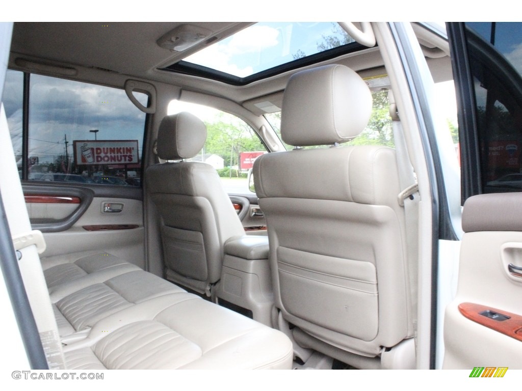 1999 LX 470 - Golden Pearl / Ivory photo #29