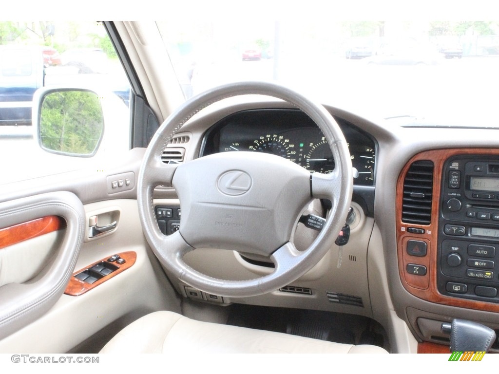 1999 LX 470 - Golden Pearl / Ivory photo #31