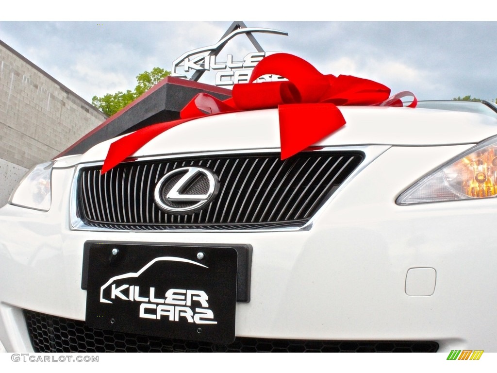 2006 IS 250 AWD - Crystal White / Black photo #13