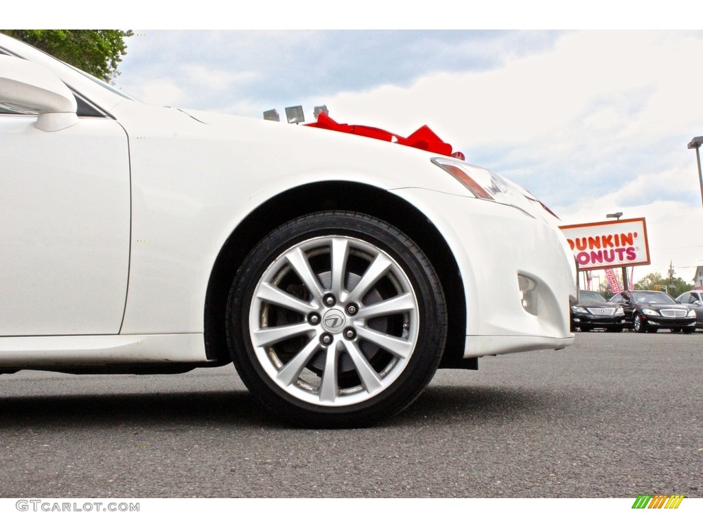 2006 IS 250 AWD - Crystal White / Black photo #14