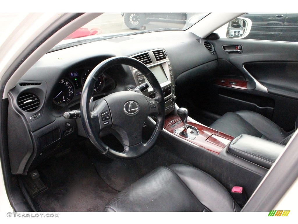 2006 IS 250 AWD - Crystal White / Black photo #18