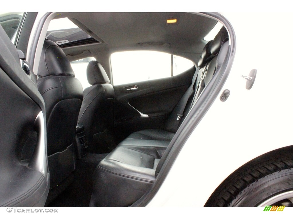 2006 IS 250 AWD - Crystal White / Black photo #25