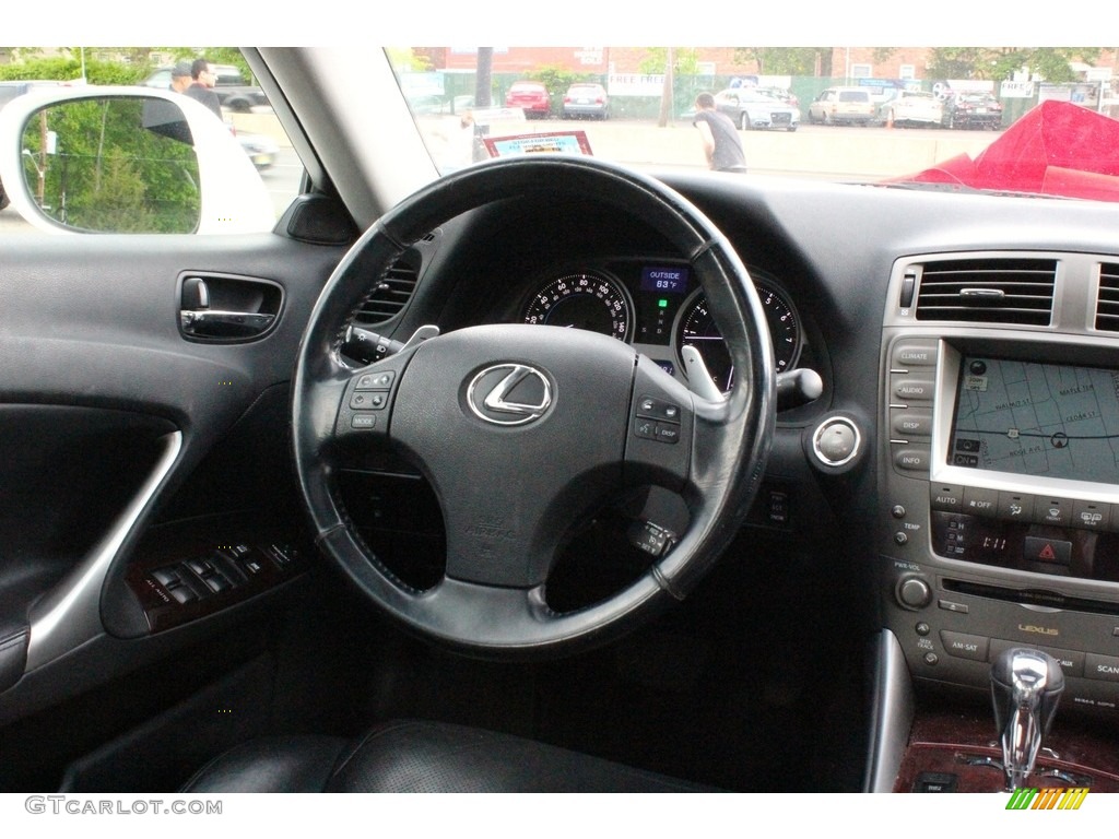 2006 IS 250 AWD - Crystal White / Black photo #33