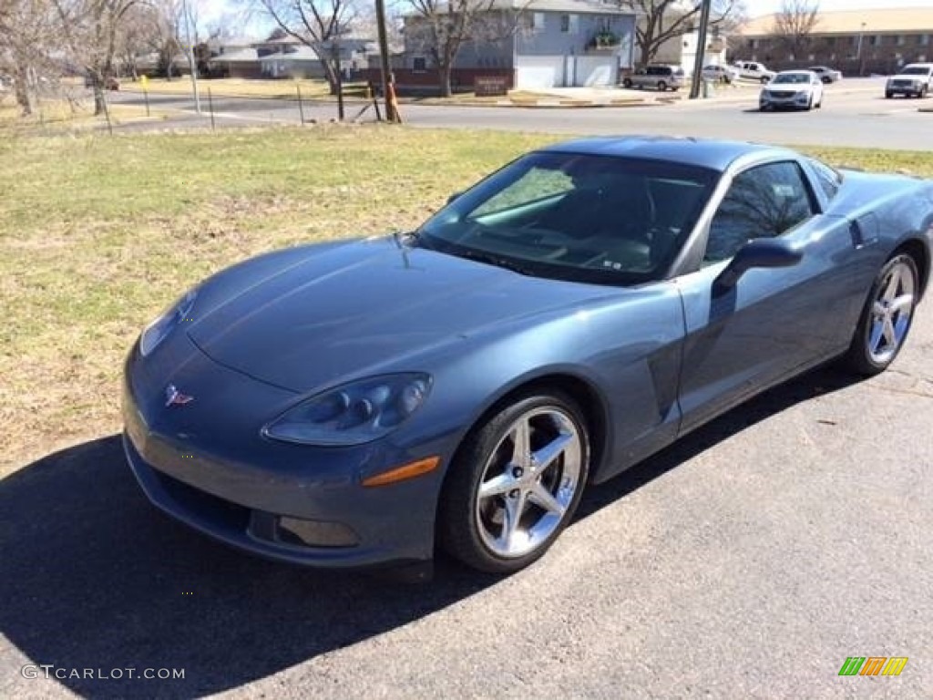 2011 Corvette Coupe - Jetstream Blue Tintcoat Metallic / Ebony Black photo #1