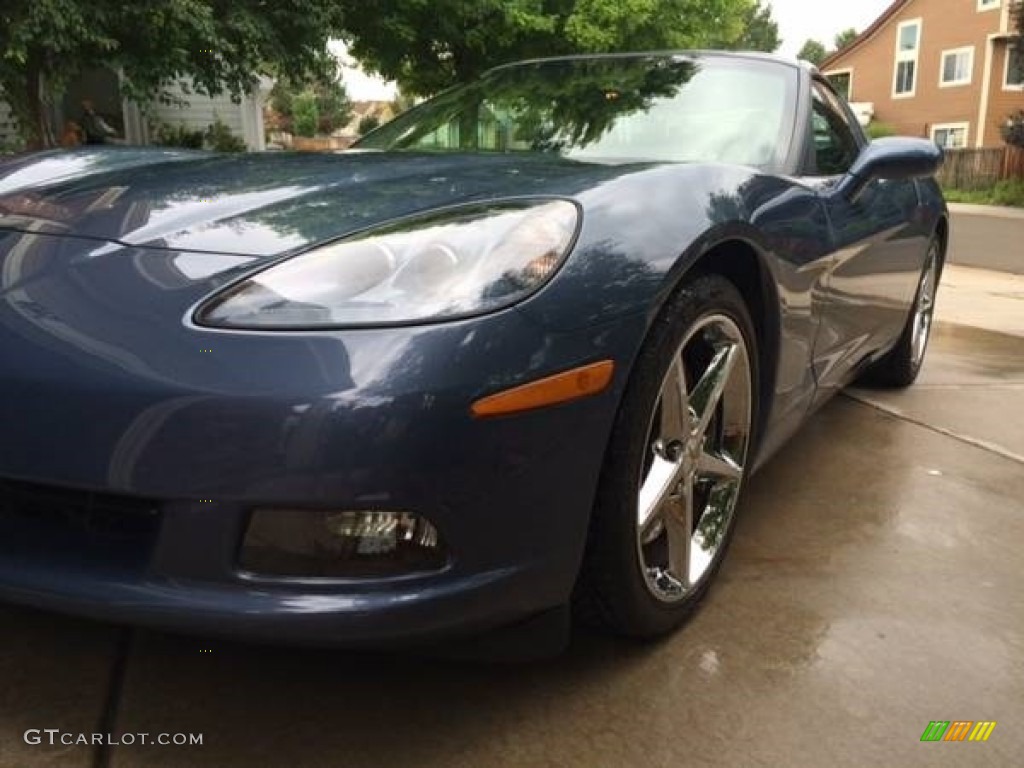 2011 Corvette Coupe - Jetstream Blue Tintcoat Metallic / Ebony Black photo #2