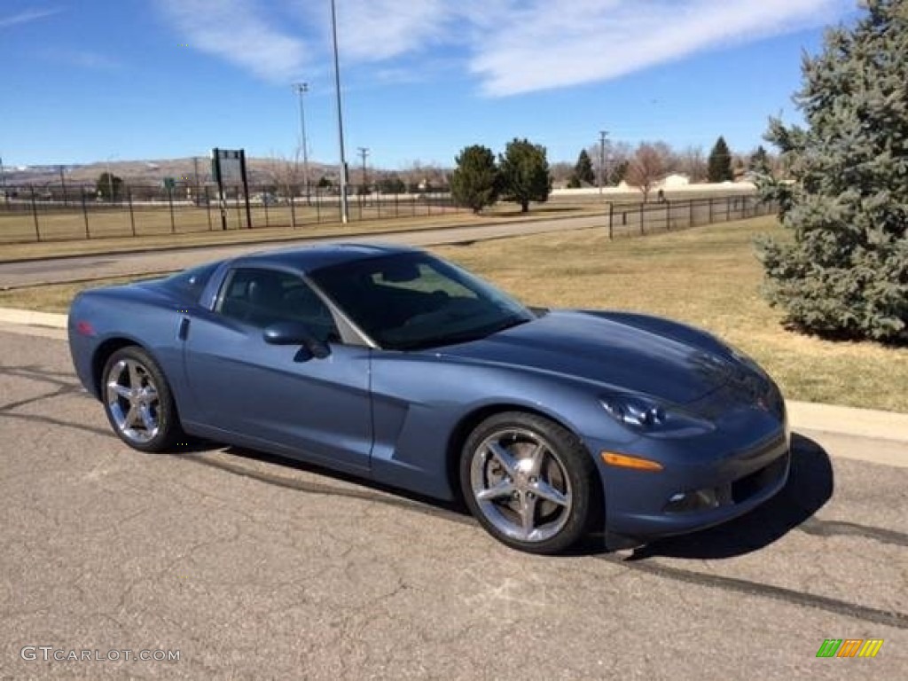 2011 Corvette Coupe - Jetstream Blue Tintcoat Metallic / Ebony Black photo #3