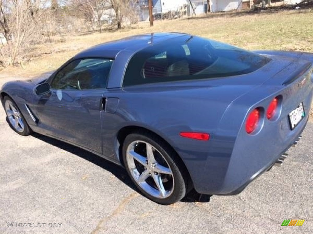 2011 Corvette Coupe - Jetstream Blue Tintcoat Metallic / Ebony Black photo #4