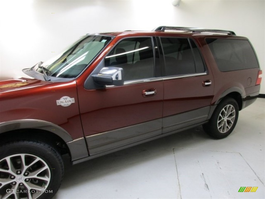2016 Expedition EL King Ranch - Bronze Fire Metallic / King Ranch Mesa Brown/Ebony photo #5