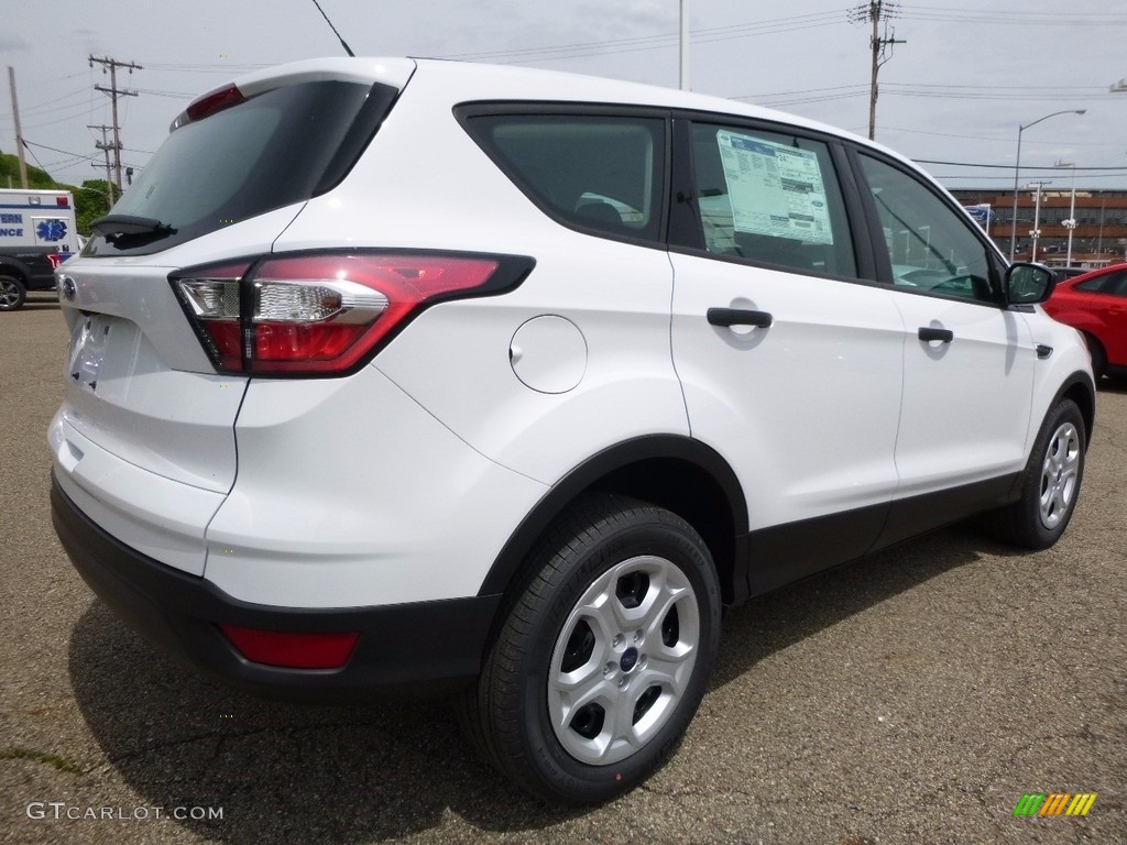 2017 Escape S - Oxford White / Charcoal Black photo #4