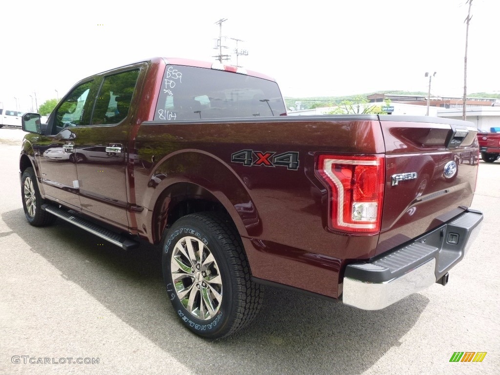 2016 F150 XLT SuperCrew 4x4 - Bronze Fire / Medium Earth Gray photo #4