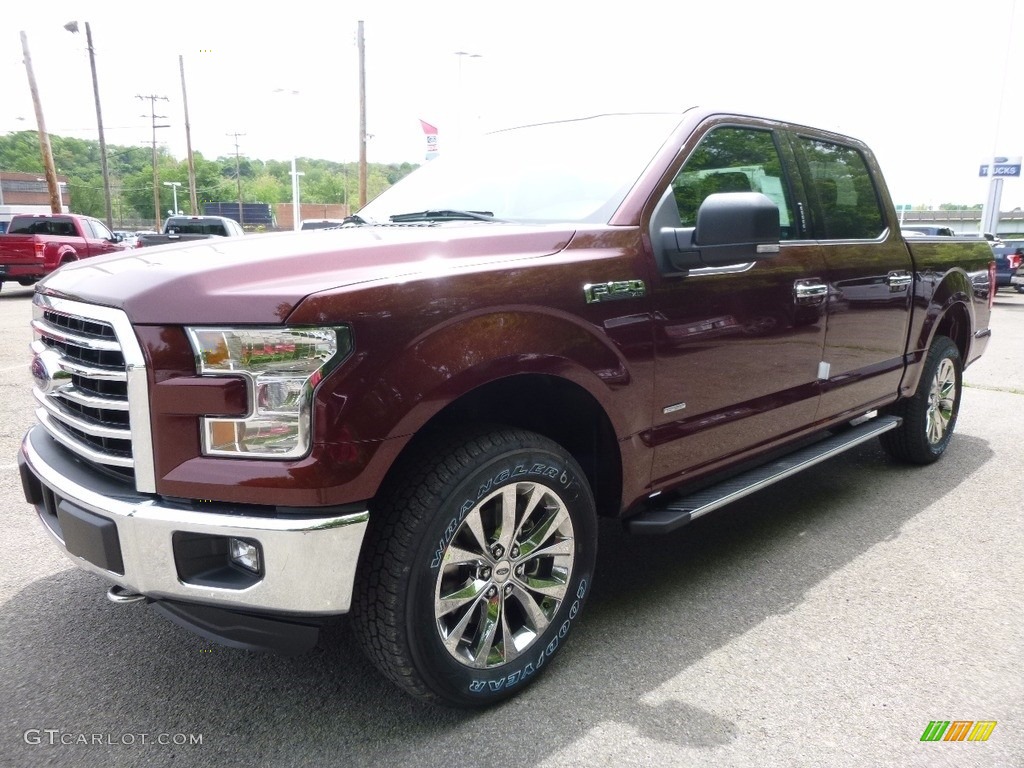 2016 F150 XLT SuperCrew 4x4 - Bronze Fire / Medium Earth Gray photo #6