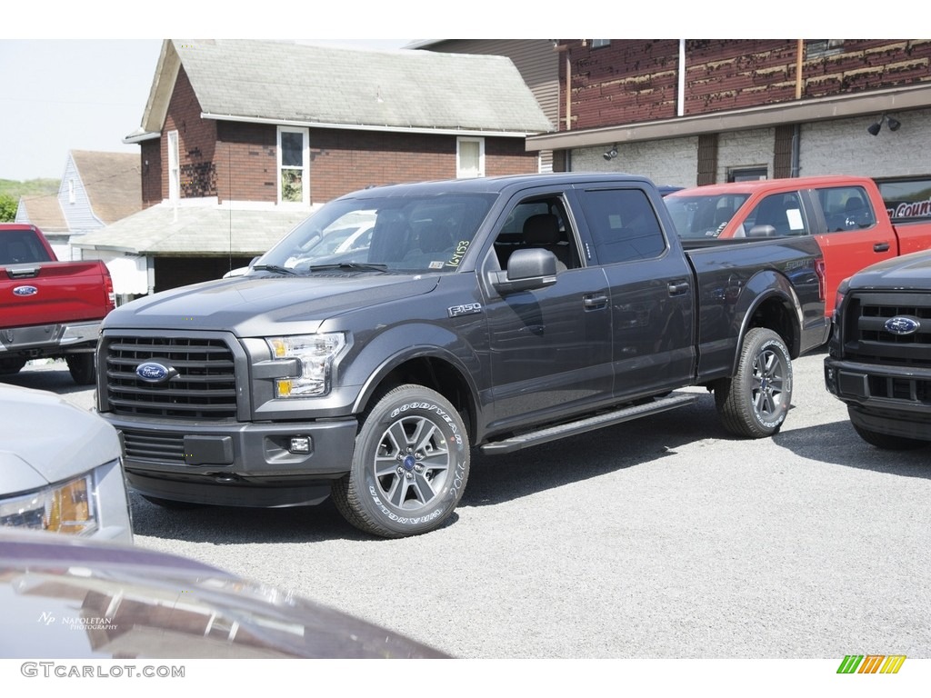2016 F150 XLT SuperCrew 4x4 - Magnetic / Medium Earth Gray photo #1