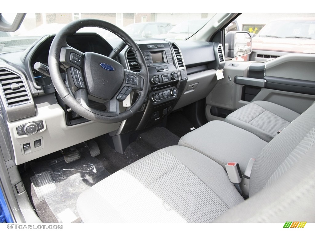 2016 F150 XLT SuperCab 4x4 - Blue Flame / Medium Earth Gray photo #4