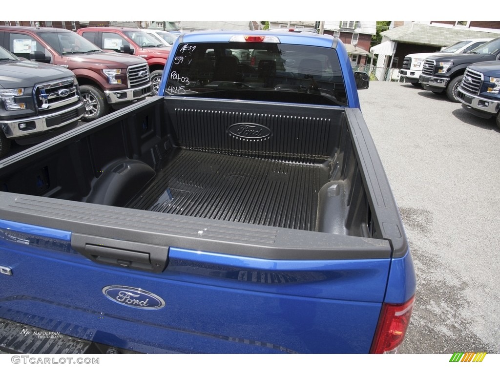 2016 F150 XLT SuperCab 4x4 - Blue Flame / Medium Earth Gray photo #7