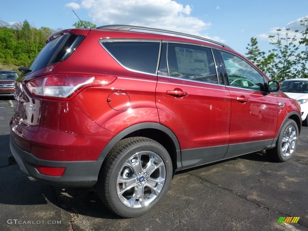 2016 Escape SE 4WD - Ruby Red Metallic / Charcoal Black photo #2