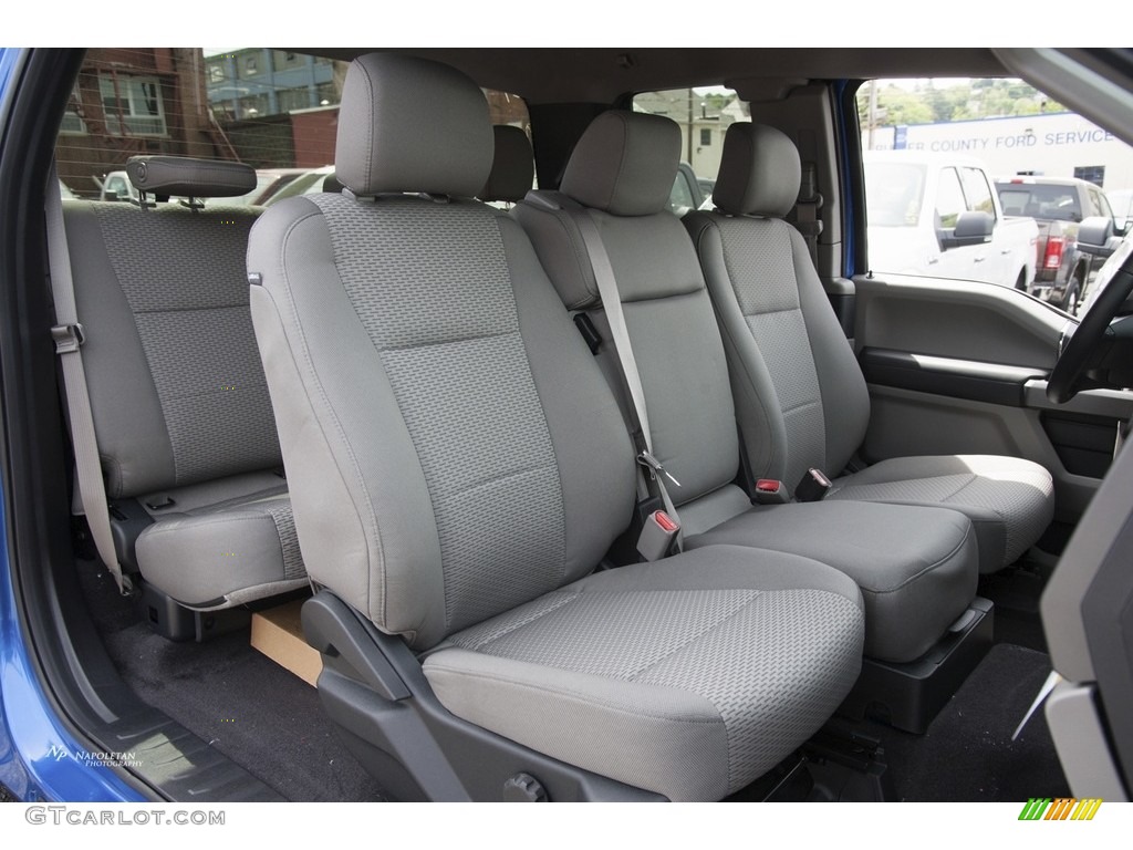 2016 F150 XLT SuperCab 4x4 - Blue Flame / Medium Earth Gray photo #9