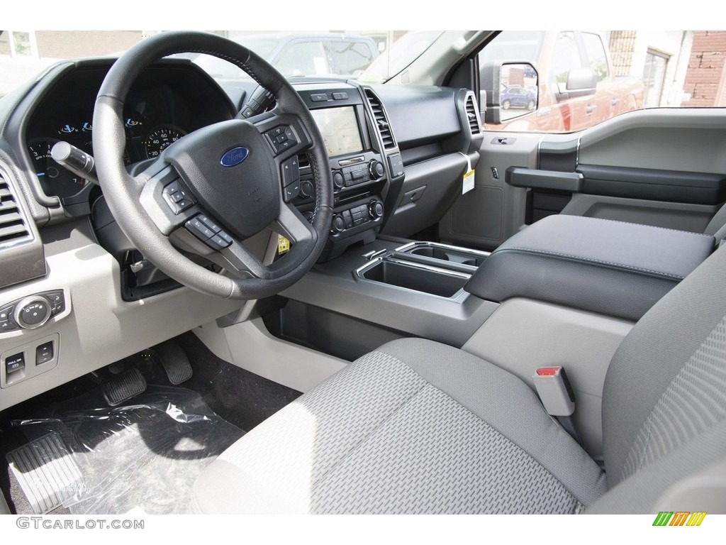 2016 F150 XLT SuperCab 4x4 - Shadow Black / Medium Earth Gray photo #5