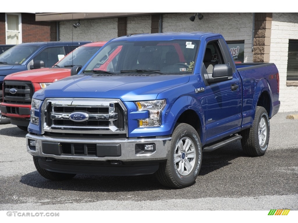 Blue Flame Ford F150