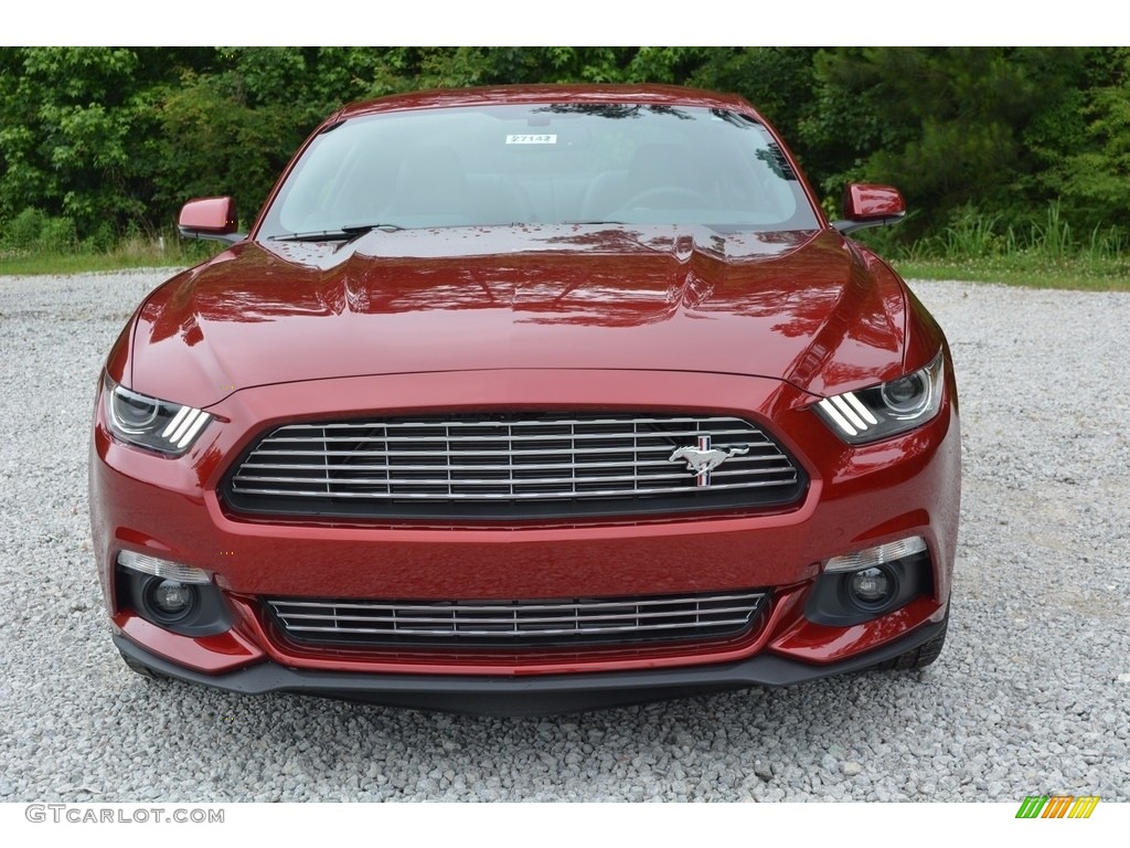 2016 Mustang EcoBoost Coupe - Ruby Red Metallic / Ebony photo #8