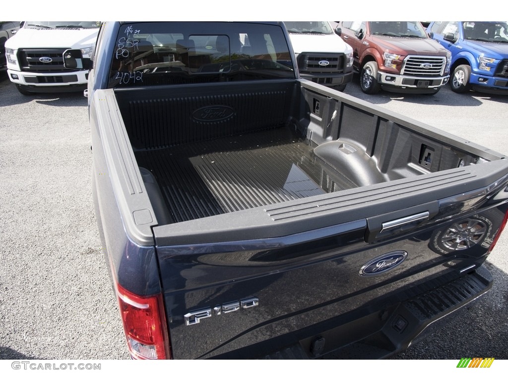 2016 F150 XLT SuperCab 4x4 - Blue Jeans / Medium Earth Gray photo #9