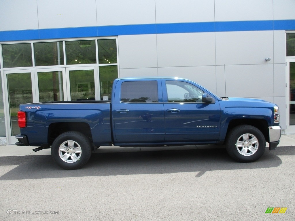 2016 Silverado 1500 LT Crew Cab 4x4 - Deep Ocean Blue Metallic / Jet Black photo #2