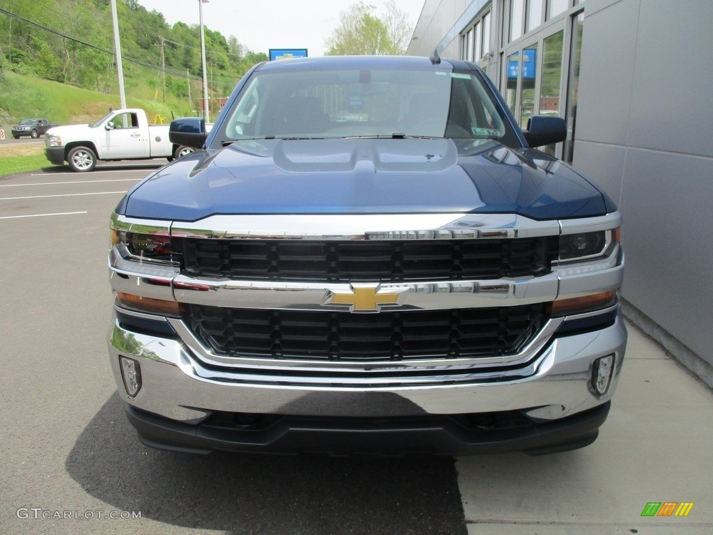 2016 Silverado 1500 LT Crew Cab 4x4 - Deep Ocean Blue Metallic / Jet Black photo #9