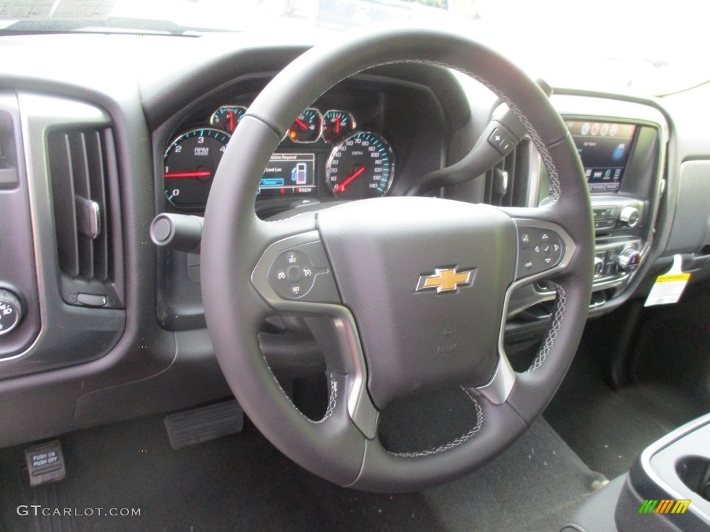 2016 Silverado 1500 LT Crew Cab 4x4 - Deep Ocean Blue Metallic / Jet Black photo #14