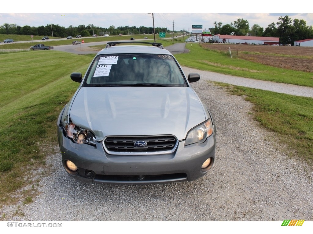 2005 Outback 2.5i Wagon - Brilliant Silver Metallic / Off Black photo #9