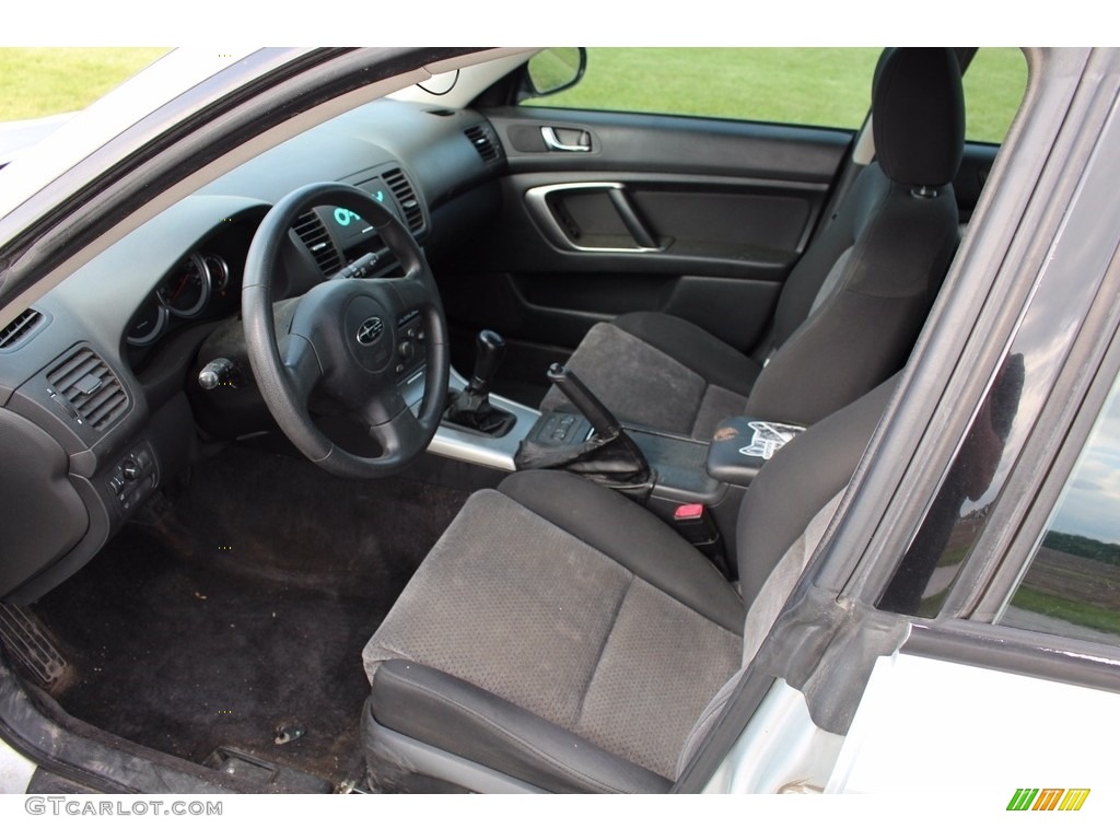 2005 Outback 2.5i Wagon - Brilliant Silver Metallic / Off Black photo #18