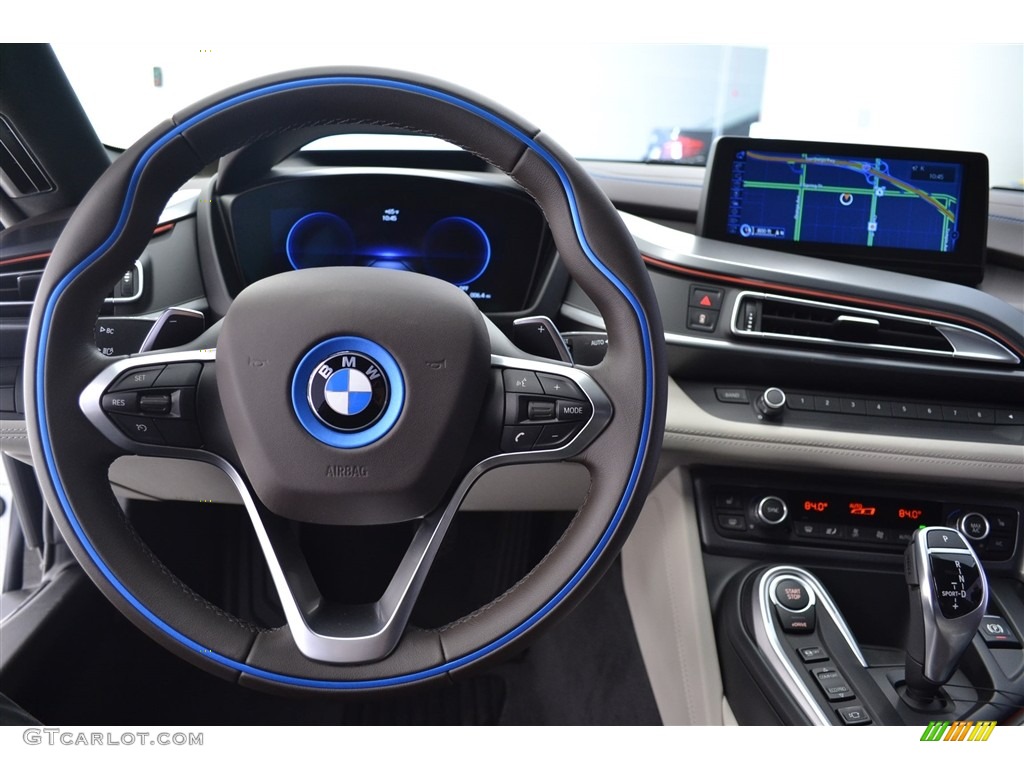 2016 BMW i8 Standard i8 Model Tera Exclusive Dalbergia Brown w/ Cloth Dashboard Photo #113141600