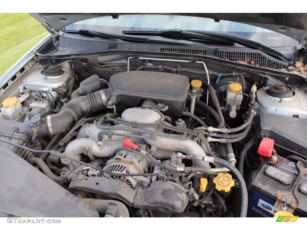 2005 Outback 2.5i Wagon - Brilliant Silver Metallic / Off Black photo #21