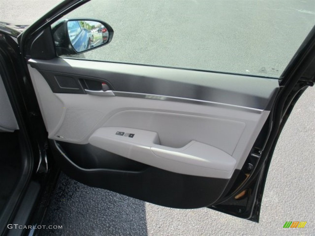 2017 Elantra Limited - Black / Gray photo #11