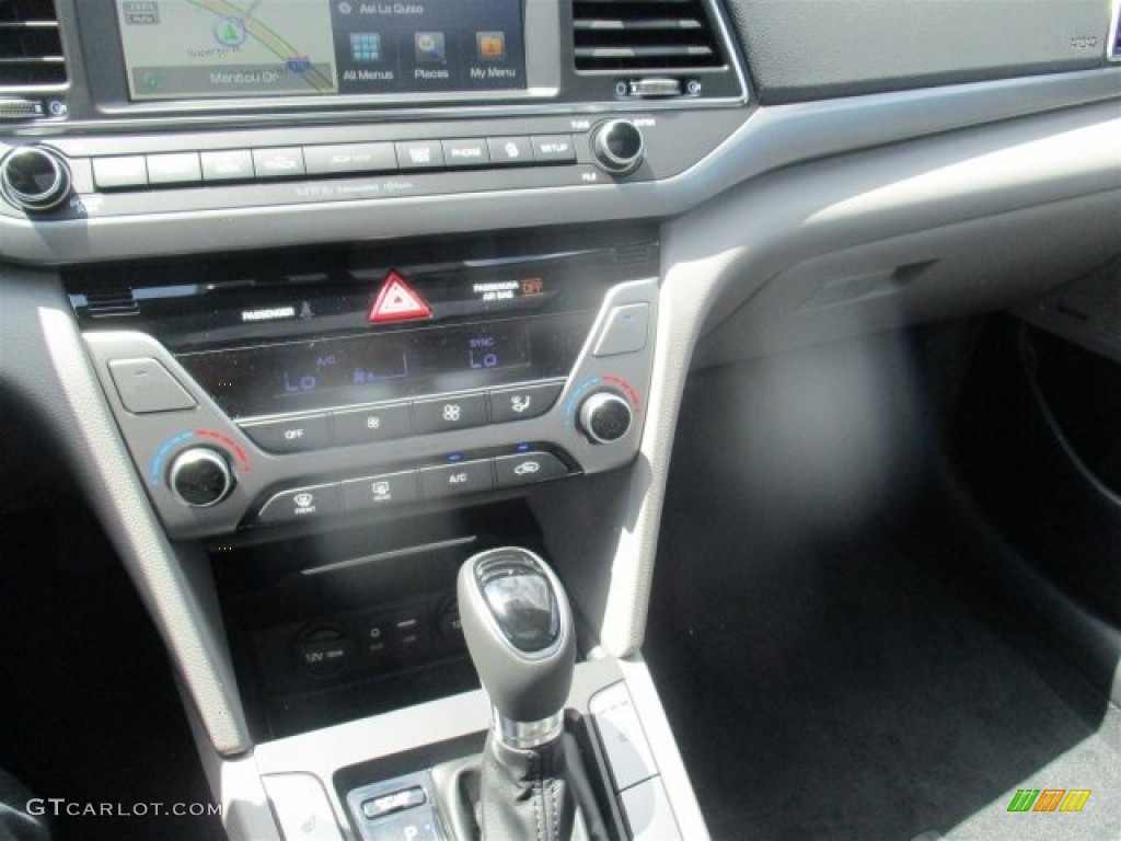 2017 Elantra Limited - Electric Blue / Gray photo #20