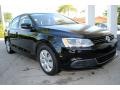 Black Uni - Jetta SE Sedan Photo No. 2