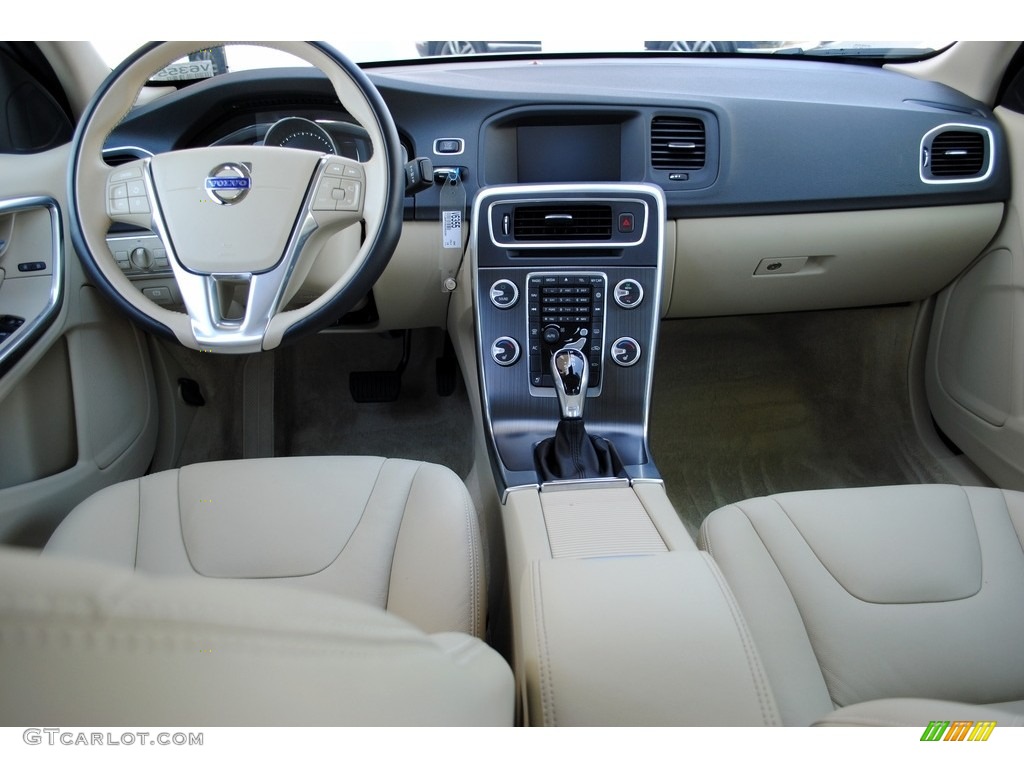 Soft Beige Interior 2016 Volvo S60 T5 Drive-E Photo #113143820