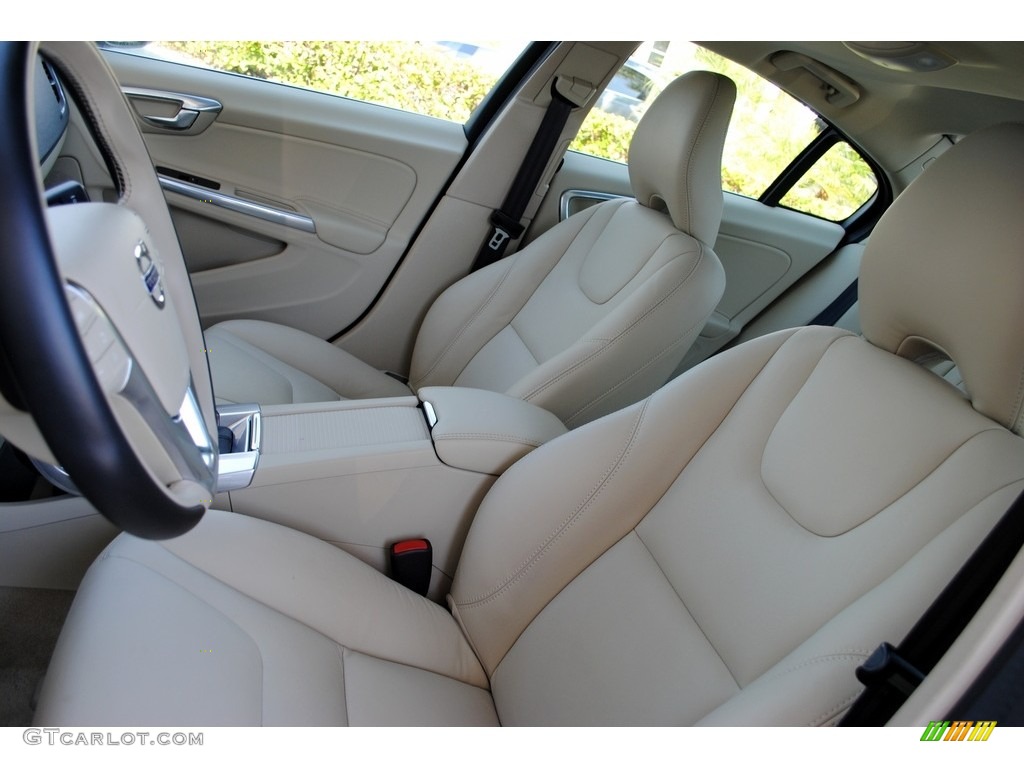 Soft Beige Interior 2016 Volvo S60 T5 Drive-E Photo #113143868