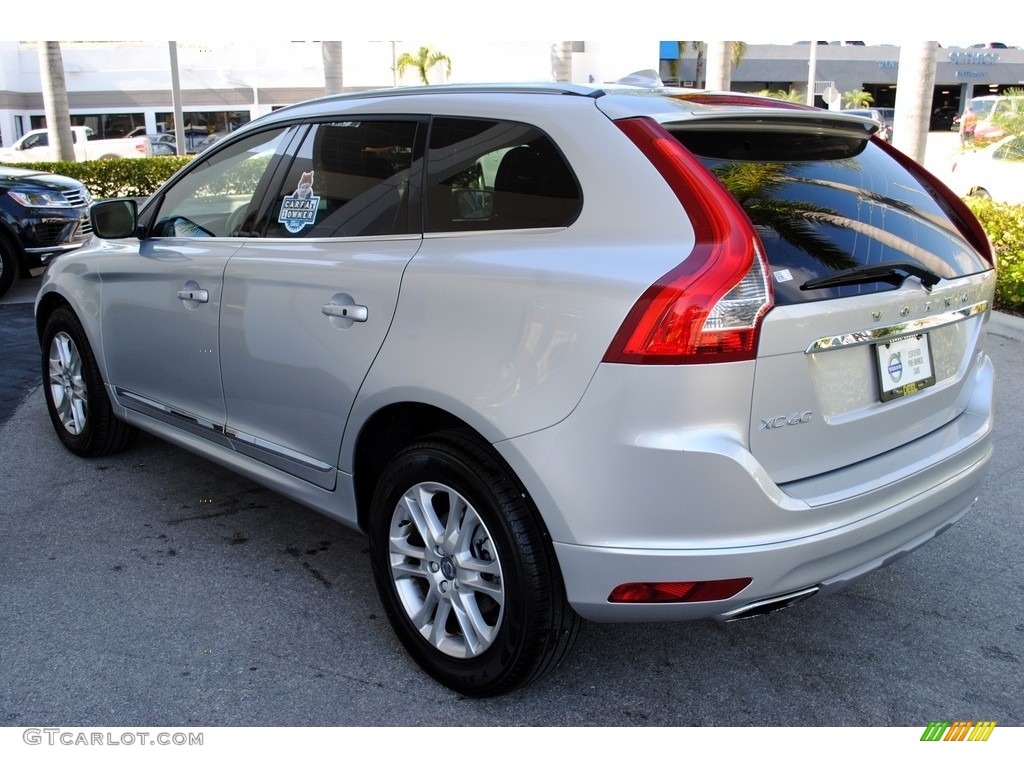2016 XC60 T5 Drive-E - Bright Silver Metallic / Beige photo #6